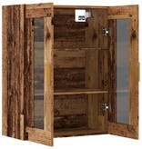 VidaXL Hangkast 69,5x34x90 cm oud houtkleurig
