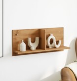 VidaXL Wandkast 70x16,5x30 cm bewerkt hout artinsanaal eikenkleurig