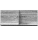 VidaXL Wandkast 70x16,5x30 cm bewerkt hout grijs sonoma eiken