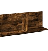 VidaXL Wandkast 70x16,5x30 cm bewerkt hout gerookt eikenkleurig