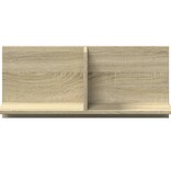VidaXL Wandkast 70x16,5x30 cm bewerkt hout sonoma eikenkleurig