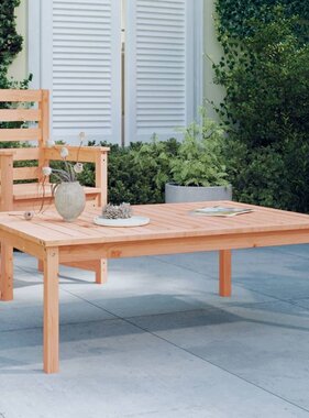 VidaXL Tuintafel 121x82,5x45 cm massief douglashout