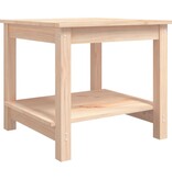 VidaXL Salontafel 50x50x45 cm massief grenenhout