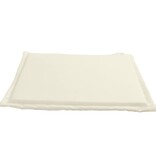 VidaXL Tuinzitkussens 6 st vierkant 45x45x2 cm crèmekleurig