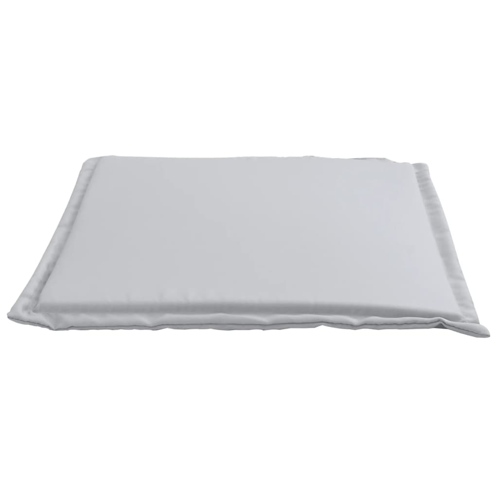 VidaXL Tuinzitkussens 6 st vierkant 45x45x2 cm lichtgrijs