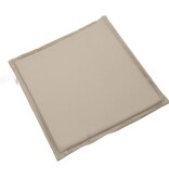 VidaXL Tuinzitkussens 2 st vierkant 45x45x2 cm taupe