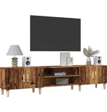 VidaXL Tv-meubel 180x31,5x40 cm bewerkt hout oud houtkleurig