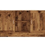 VidaXL Dressoir 120x30,5x70 cm bewerkt hout oud houtkleurig