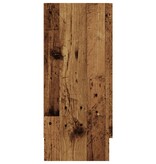 VidaXL Dressoir 120x30,5x70 cm bewerkt hout oud houtkleurig