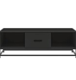 VidaXL Salontafel 100x57x35 cm bewerkt hout en metaal zwart