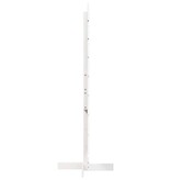 VidaXL Kerstdecoratie kerstboom 150 cm massief grenenhout wit
