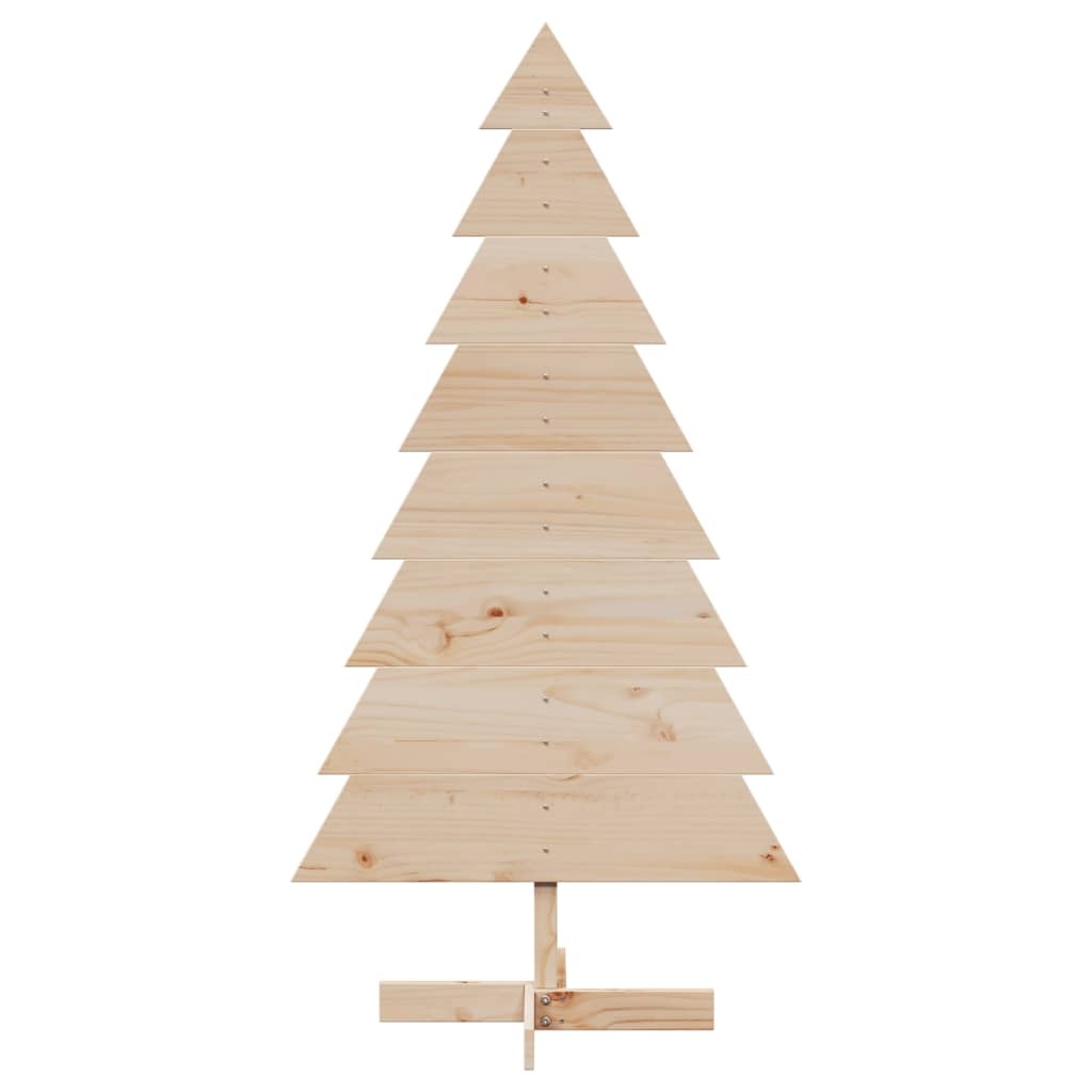 VidaXL Kerstdecoratie kerstboom 150 cm massief grenenhout