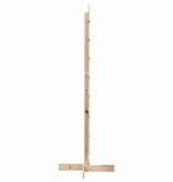 VidaXL Kerstdecoratie kerstboom 150 cm massief grenenhout