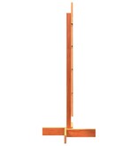 VidaXL Kerstdecoratie kerstboom 100 cm massief grenenhout wasbruin