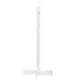 VidaXL Kerstdecoratie kerstboom 100 cm massief grenenhout wit
