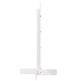 VidaXL Kerstdecoratie kerstboom 80 cm massief grenenhout wit