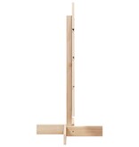 VidaXL Kerstdecoratie kerstboom 80 cm massief grenenhout