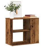 VidaXL Bijzetkast 60x30x50 cm bewerkt hout oud houtkleurig