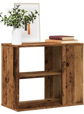 VidaXL Bijzetkast 60x30x50 cm bewerkt hout oud houtkleurig