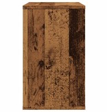 VidaXL Bijzetkast 60x30x50 cm bewerkt hout oud houtkleurig