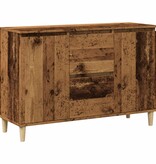 VidaXL Dressoir 102x35x70 cm bewerkt hout oud houtkleurig