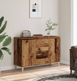 VidaXL Dressoir 102x35x70 cm bewerkt hout oud houtkleurig