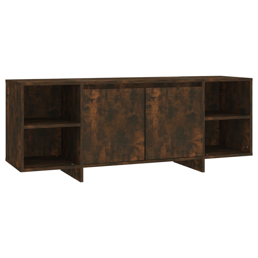VidaXL Tv-meubel 130x35x50 cm bewerkt hout gerookt eikenkleurig