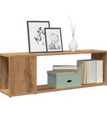 VidaXL Tv-meubel 100x24x32 cm bewerkt hout artisanaal eikenkleur