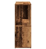 VidaXL Boekenkast 60x24x63 cm bewerkt hout oud houtkleurig