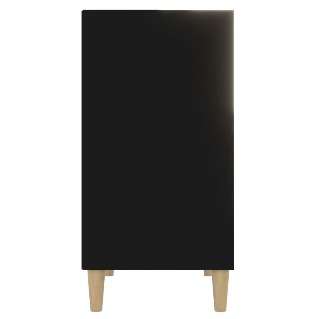 VidaXL Dressoir 57x35x70 cm bewerkt hout zwart