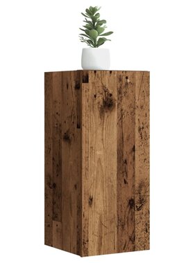 VidaXL Tv-meubel 30,5x30x60 cm bewerkt hout oud houtkleurig