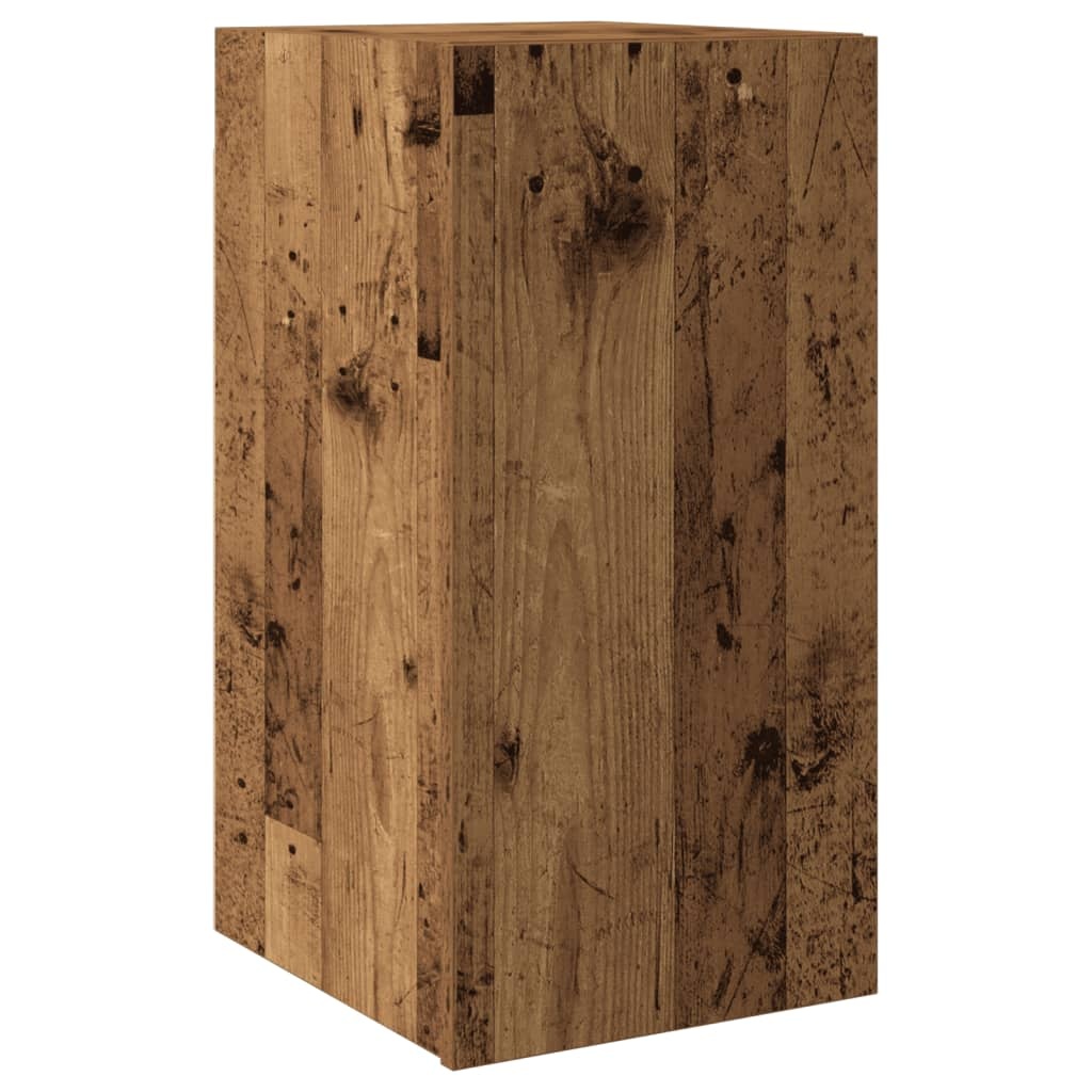 VidaXL Tv-meubel 30,5x30x60 cm bewerkt hout oud houtkleurig