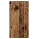 VidaXL Tv-meubel 30,5x30x60 cm bewerkt hout oud houtkleurig