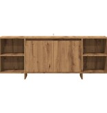 VidaXL Tv-meubel 130x35x50 cm bewerkt hout artisanaal eikenkleur
