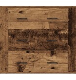 VidaXL Dressoir 80x33x70 cm bewerkt hout oud houtkleurig