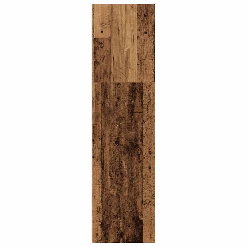 VidaXL Boekenkast 60x30x114 cm bewerkt hout oud houtkleurig