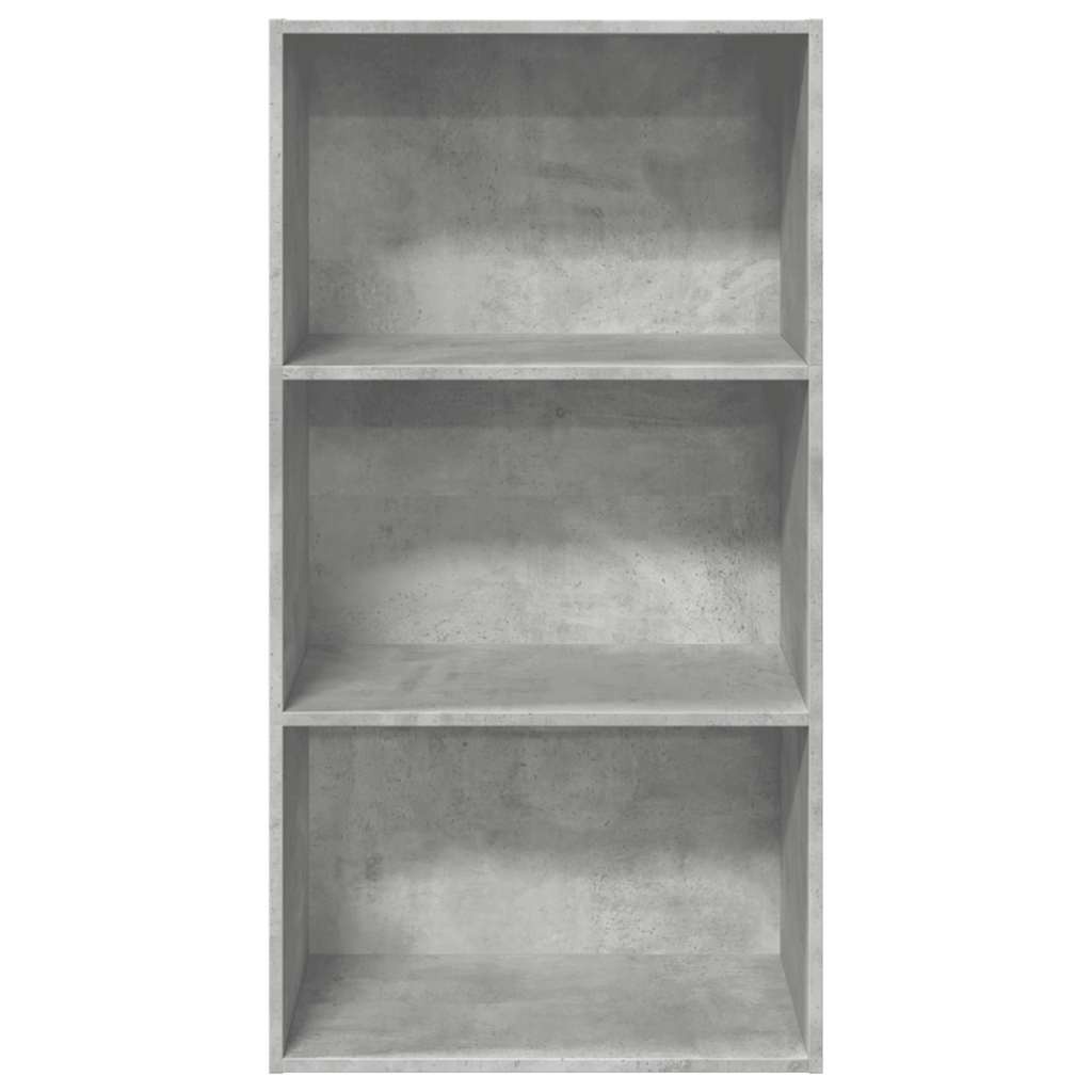 VidaXL Boekenkast 60x30x114 cm bewerkt hout betongrijs