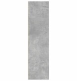 VidaXL Boekenkast 60x30x114 cm bewerkt hout betongrijs