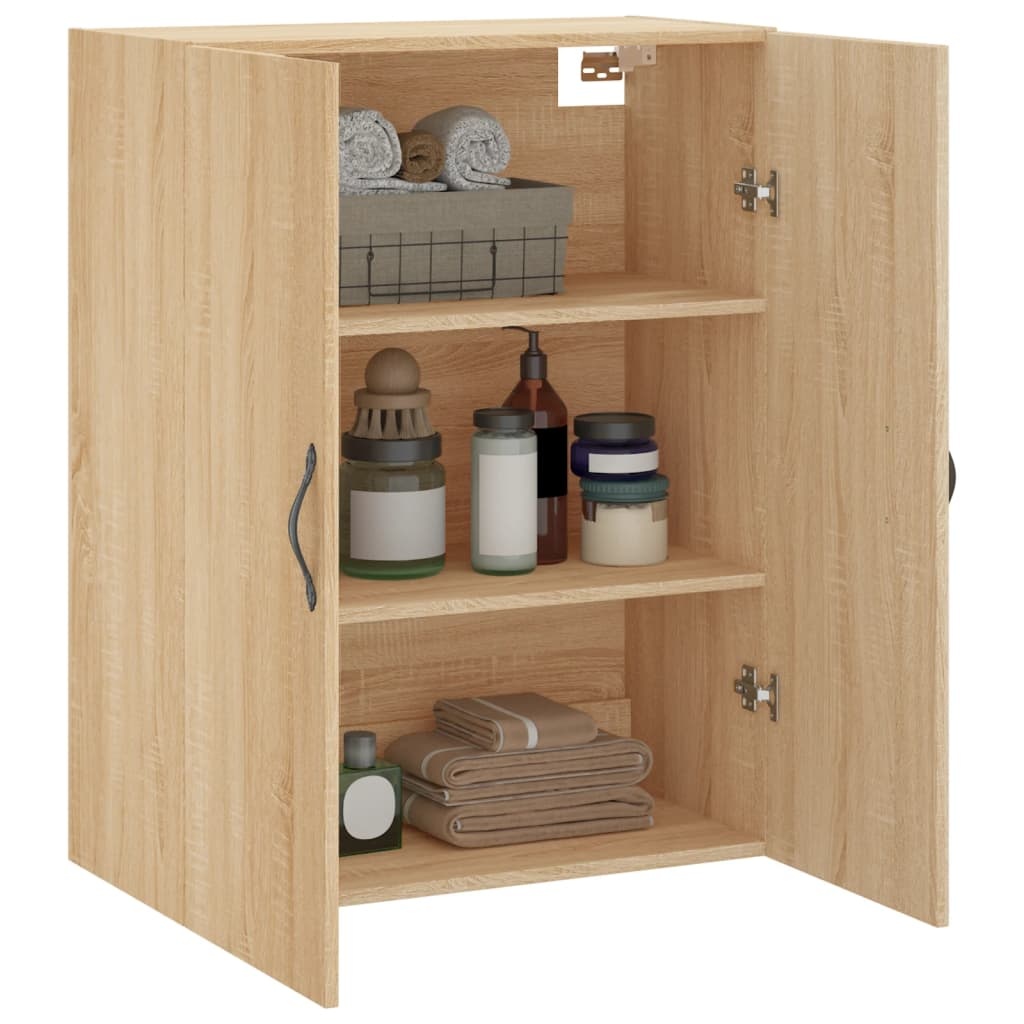 VidaXL Wandkast 69,5x34x90 cm bewerkt hout sonoma eikenkleurig