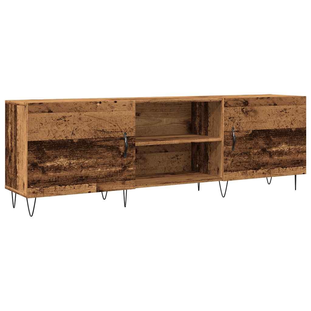 VidaXL Tv-meubel 150x30x50 cm bewerkt hout oud houtkleurig