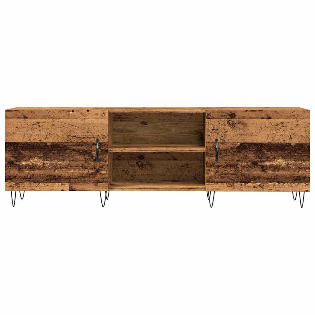VidaXL Tv-meubel 150x30x50 cm bewerkt hout oud houtkleurig