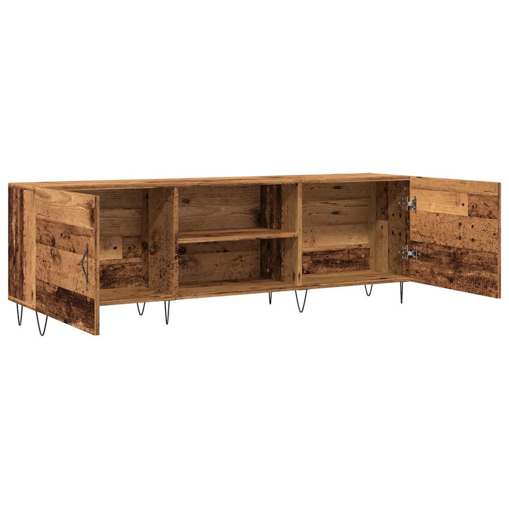 VidaXL Tv-meubel 150x30x50 cm bewerkt hout oud houtkleurig
