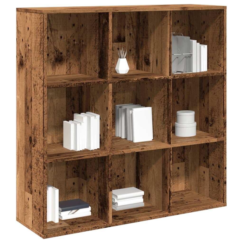 VidaXL Boekenkast 98x29x97,5 cm oud houtkleurig