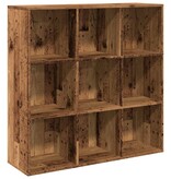 VidaXL Boekenkast 98x29x97,5 cm oud houtkleurig