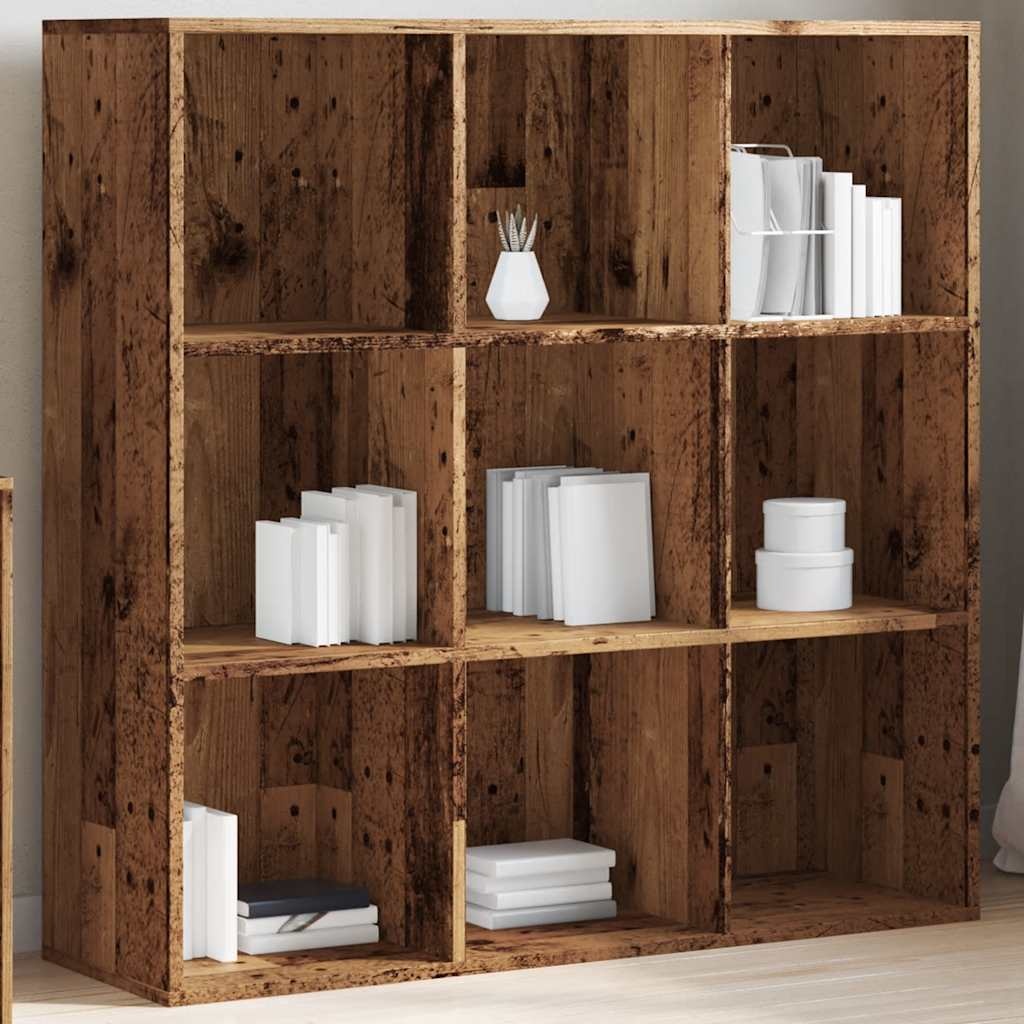 VidaXL Boekenkast 98x29x97,5 cm oud houtkleurig