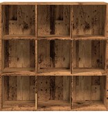 VidaXL Boekenkast 98x29x97,5 cm oud houtkleurig