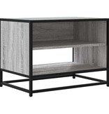 VidaXL Tv-meubel 61x40x46 cm bewerkt hout metaal grijs sonoma eiken