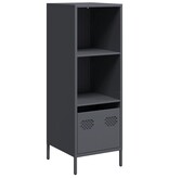 VidaXL Hoge kast 35x39x103,5 cm staal antracietkleurig