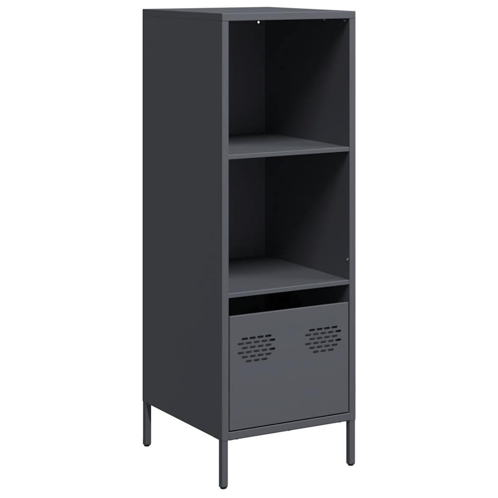 VidaXL Hoge kast 35x39x103,5 cm staal antracietkleurig
