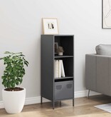 VidaXL Hoge kast 35x39x103,5 cm staal antracietkleurig
